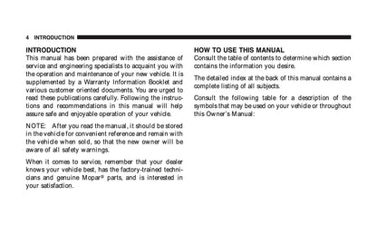 2008 Dodge Viper Owner's Manual | English