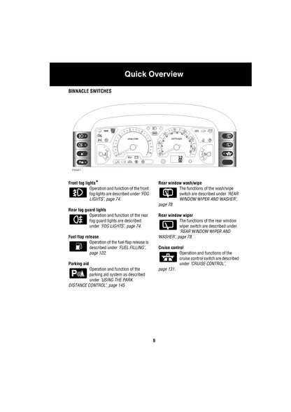 2004 Land Rover Discovery Gebruikershandleiding | Engels