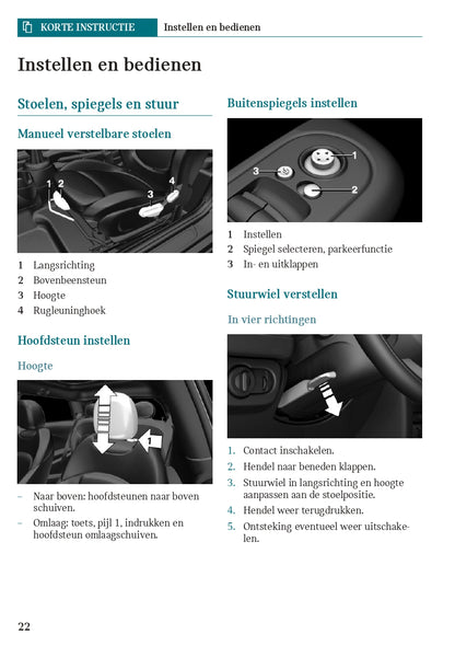 2019 Mini Mini Gebruikershandleiding | Nederlands