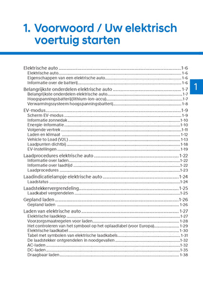 2022-2023 Hyundai Ioniq 5 Gebruikershandleiding | Nederlands