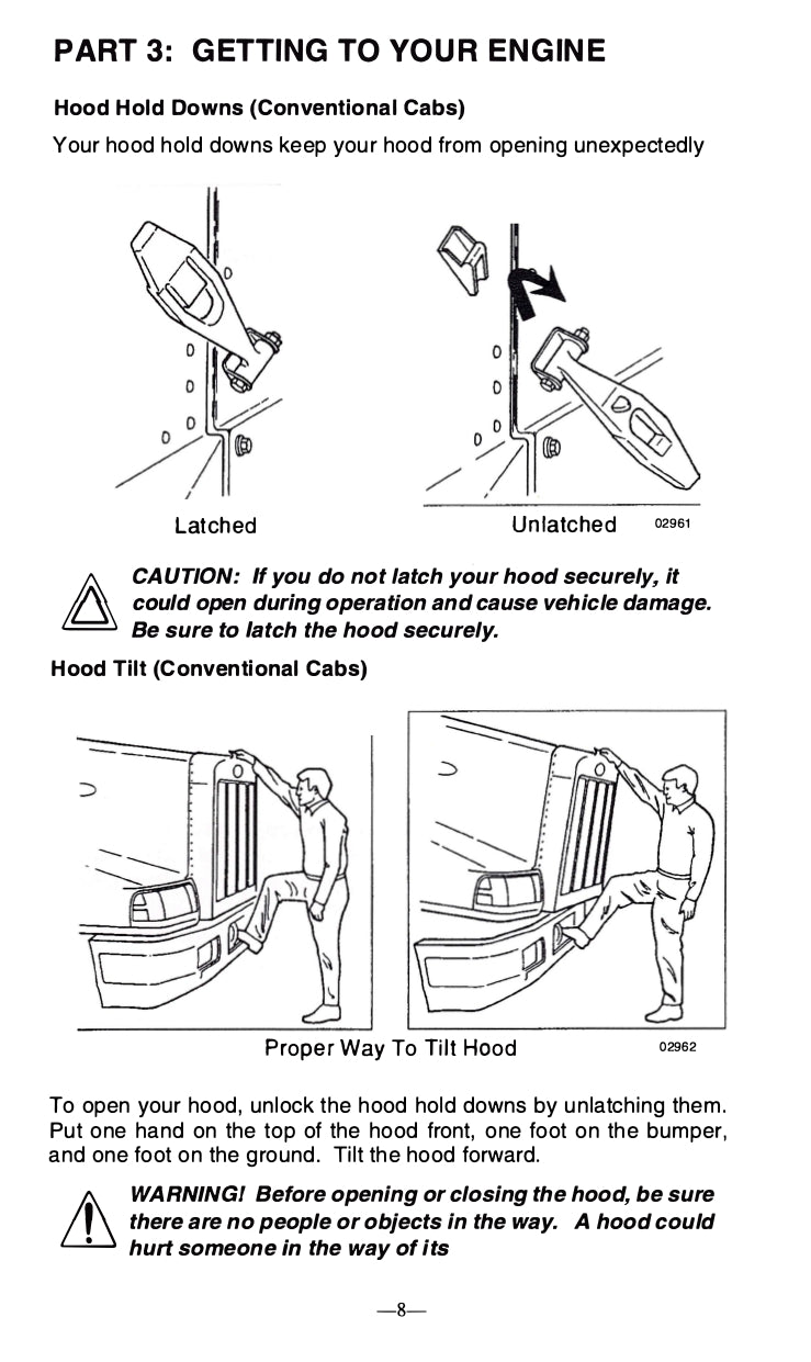 1990-1999 Peterbilt Gebruikershandleiding | Engels