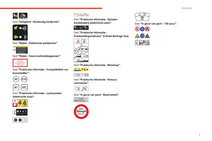 2021-2024 Citroën Berlingo/E-Berlingo/Berlingo Van/E-Berlingo Van  Owner's Manual | Dutch