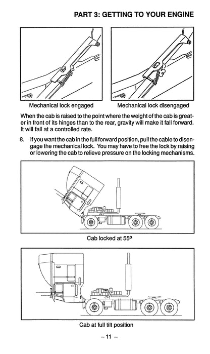 1990-1999 Peterbilt Gebruikershandleiding | Engels