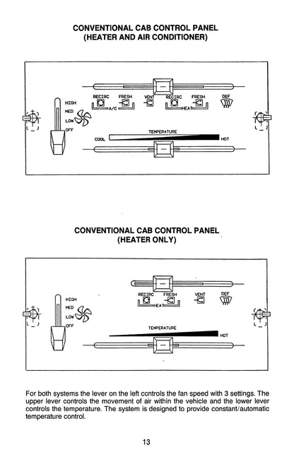 1981-1990 Peterbilt 379 Owner's Manual | English