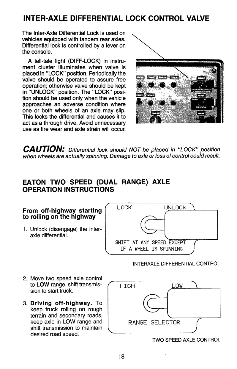 1981-1990 Peterbilt 379 Owner's Manual | English