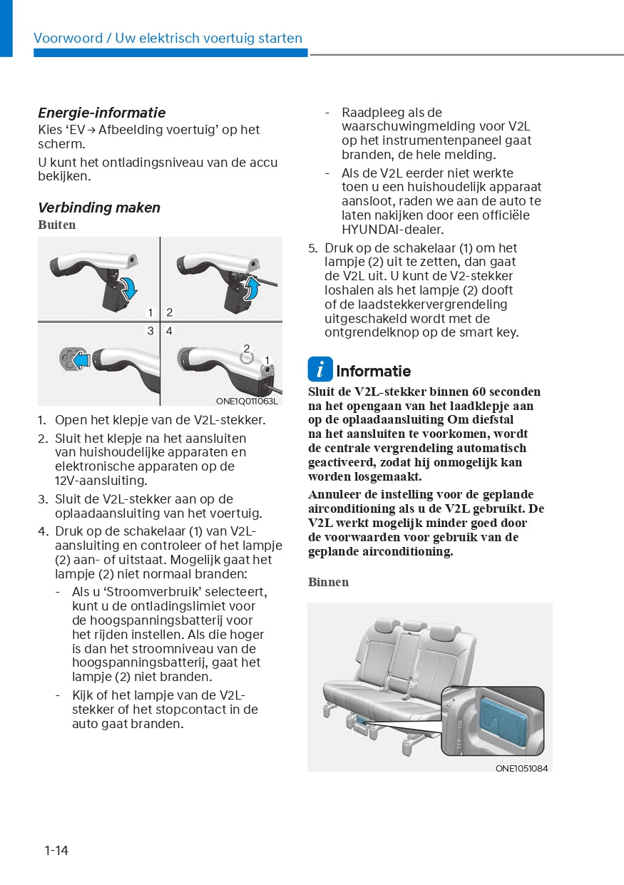 2022-2023 Hyundai Ioniq 5 Gebruikershandleiding | Nederlands