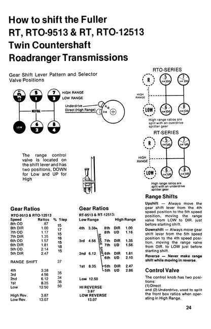 1981 - 1986 Peterbilt 359 Gebruikershandleiding | Engels