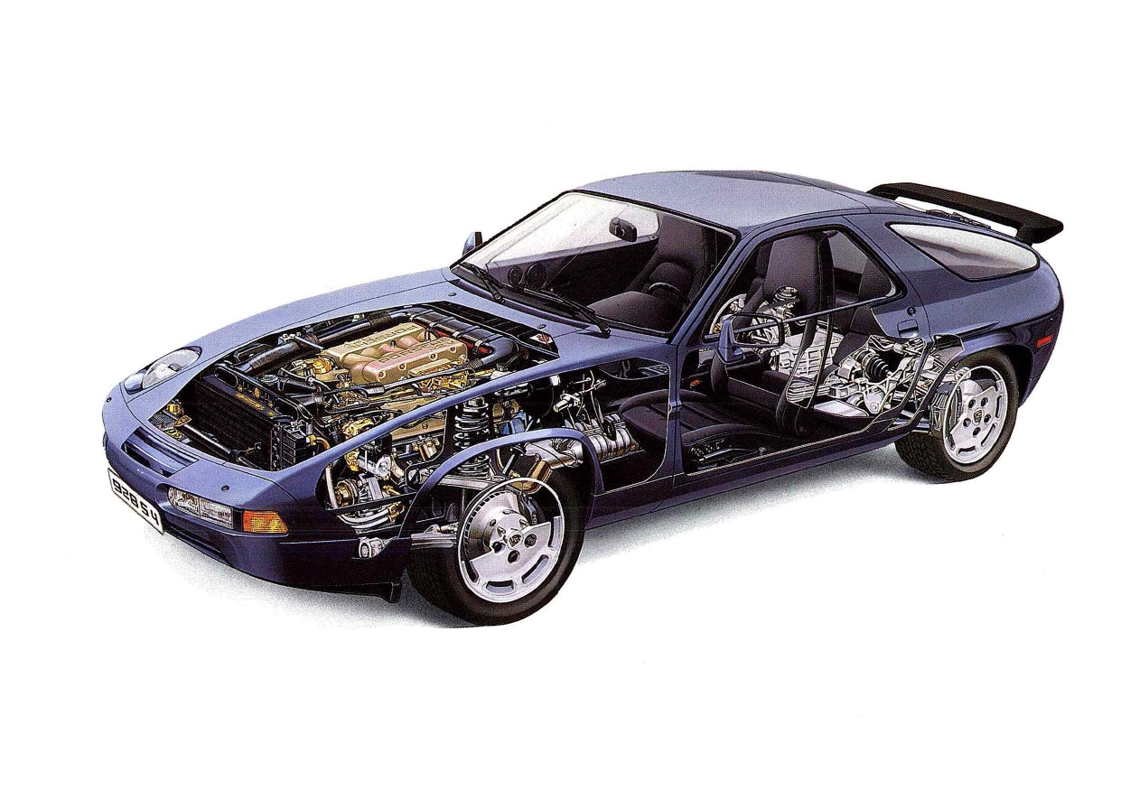 1987 Porsche 928 S4 Owner's Manual | English