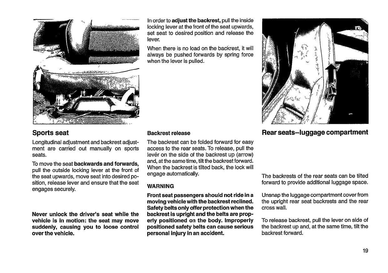 1987 Porsche 928 S4 Owner's Manual | English