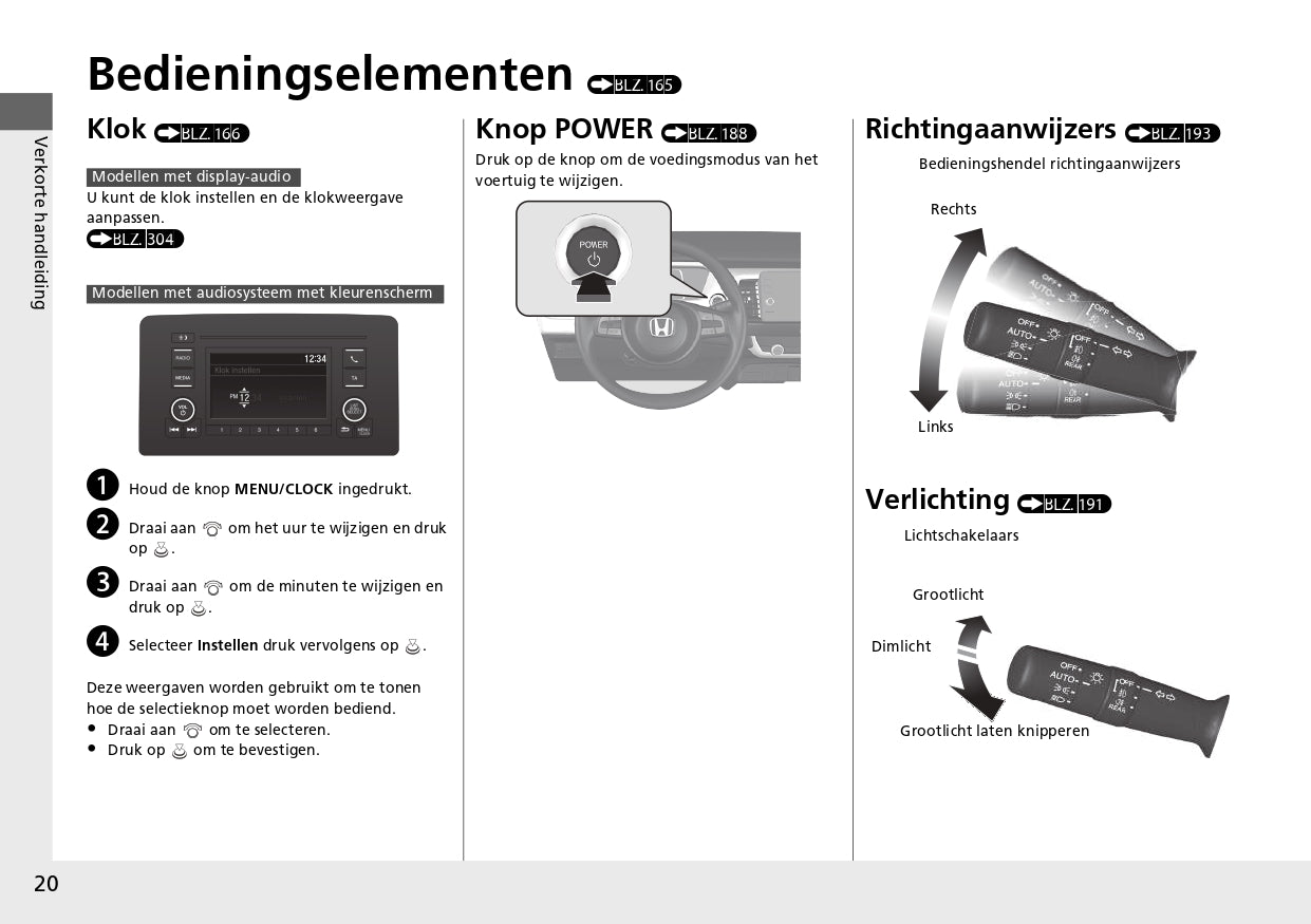 2021-2022 Honda Jazz e:HEV Owner's Manual | Dutch