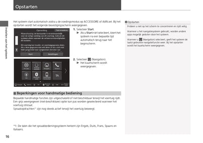 2021 - 2023 Honda Jazz e:HEV Navigation Guide | Dutch