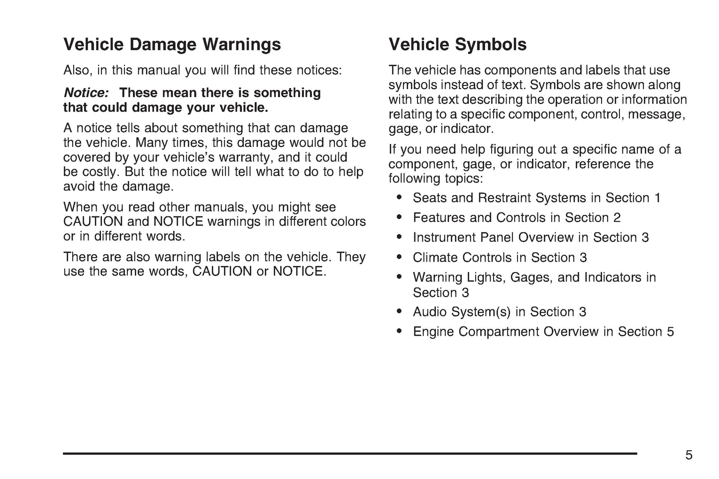 2007 Chevrolet Corvette Owner's Manual | English