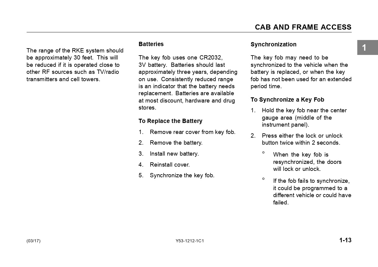 2017 Kenworth T170/T270/T370 Owner's Manual | English