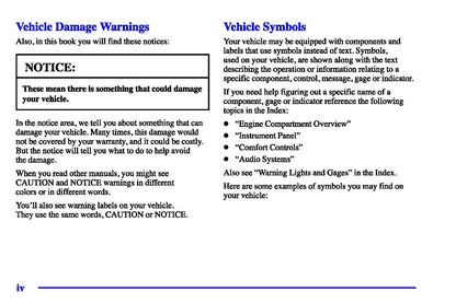 2002 Pontiac Firebird Owner's Manual | English