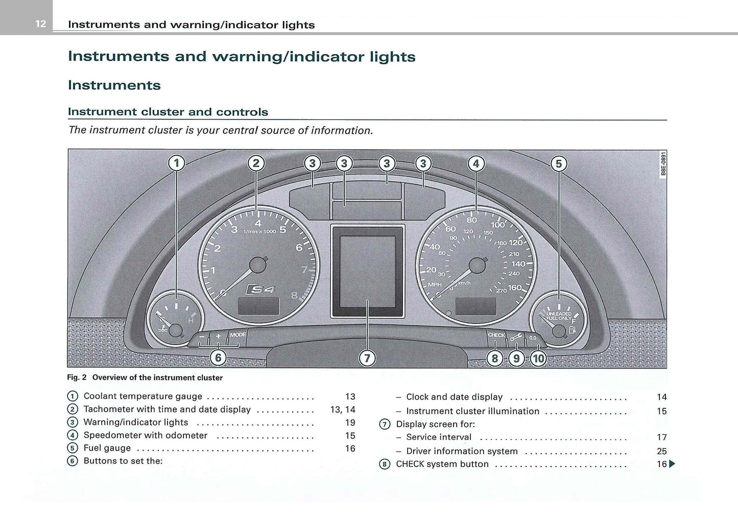 2006 Audi S4 Gebruikershandleiding | Engels