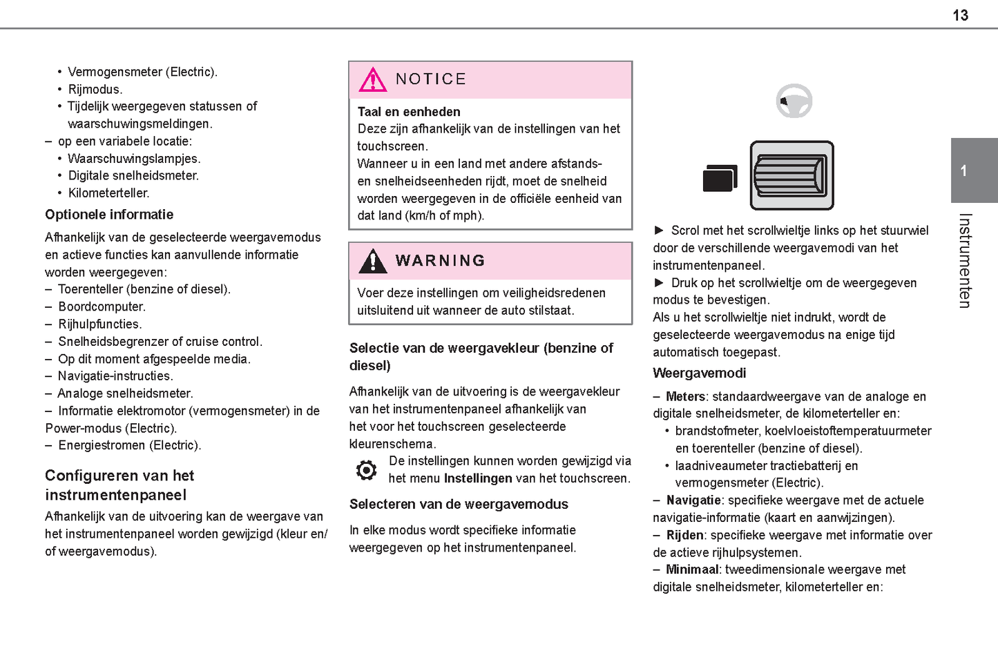 2021-2024 Toyota Proace City/Proace City Verso/Proace City Electric/Proace City Verso Electric Owner's Manual | Dutch