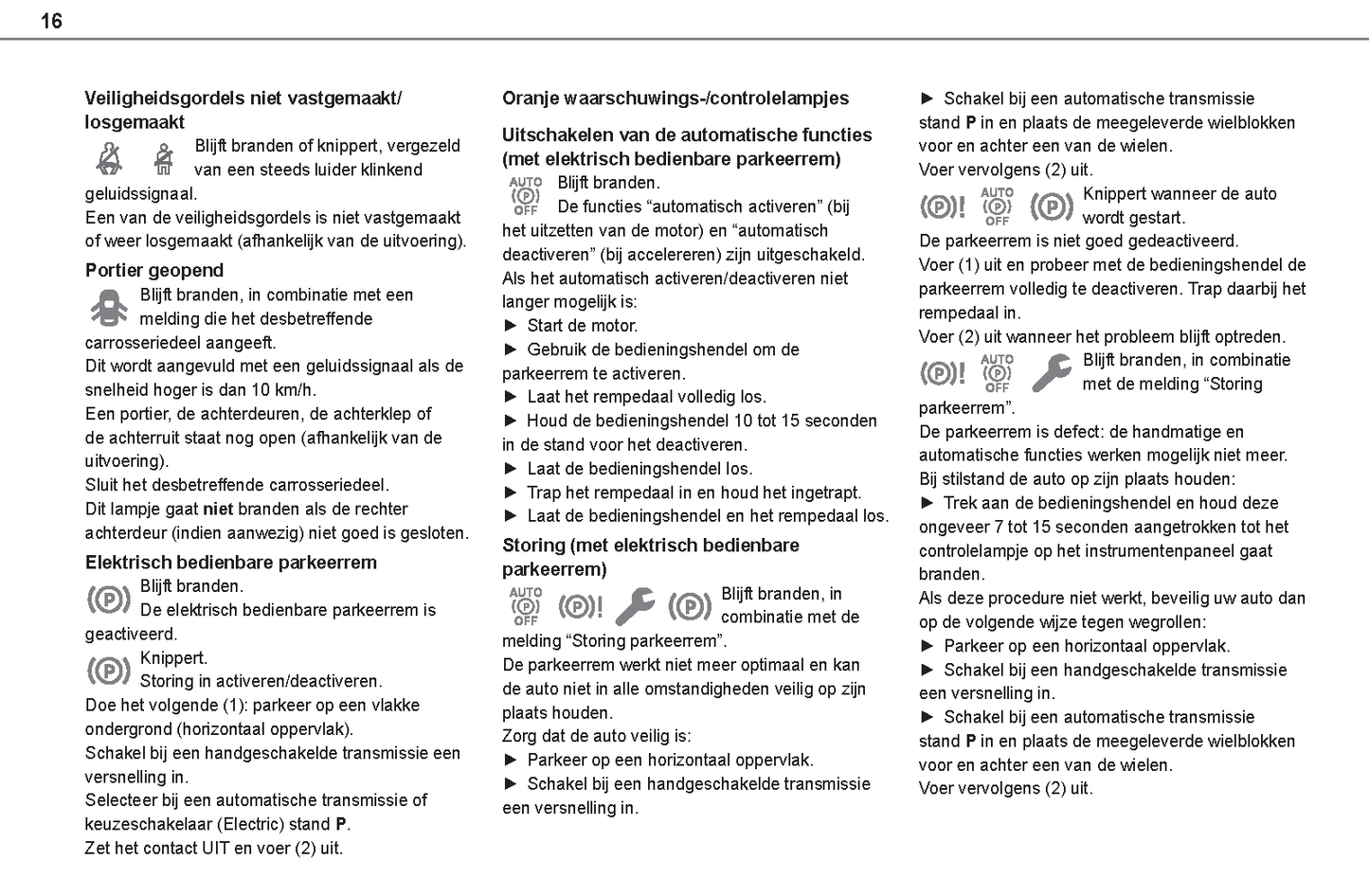 2021-2024 Toyota Proace City/Proace City Verso/Proace City Electric/Proace City Verso Electric Owner's Manual | Dutch