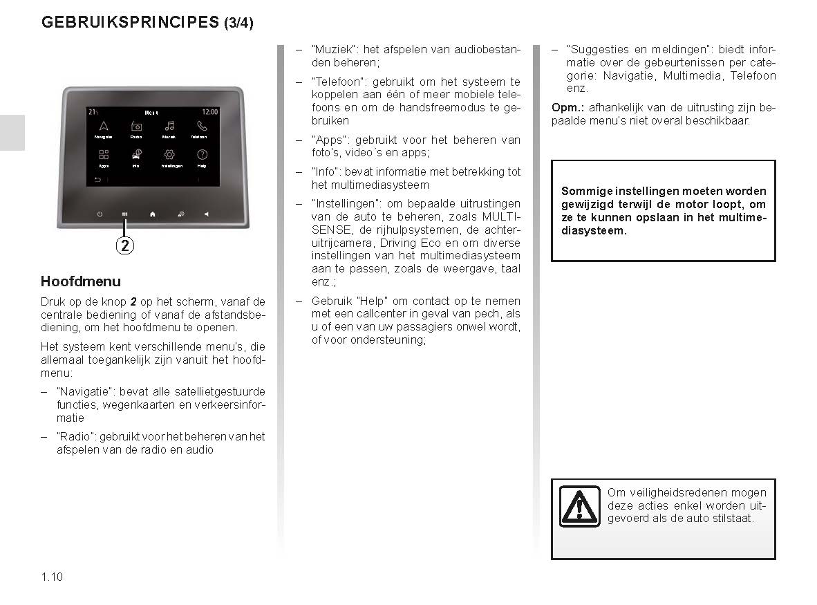 2023 Renault Easy Connect Gebruikershandleiding | Nederlands