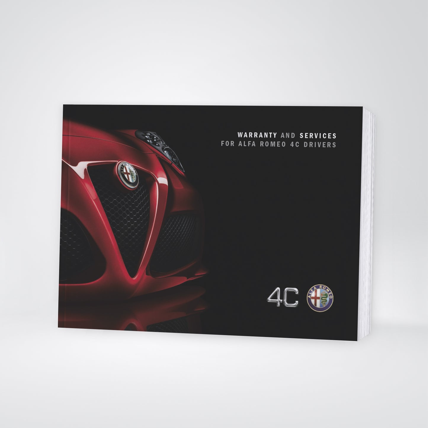 Alfa Romeo 4C Warranty And Services 2015 | English