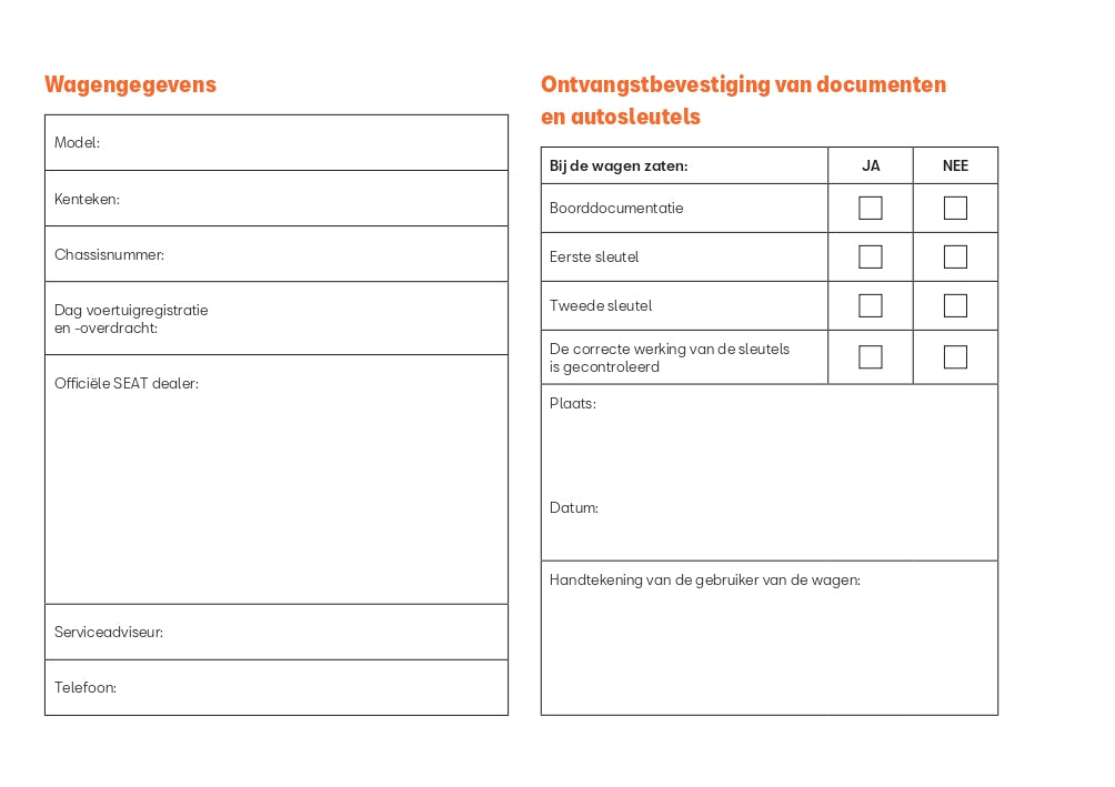 2020 Seat Ateca Owner's Manual | Dutch