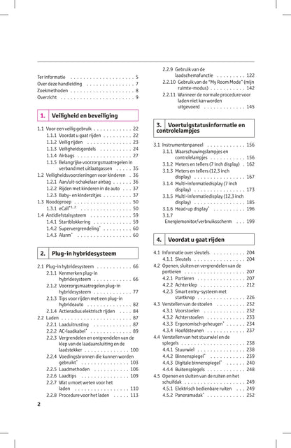 2023-2024 Toyota RAV4 Plug-in Hybrid Owner's Manual | Dutch