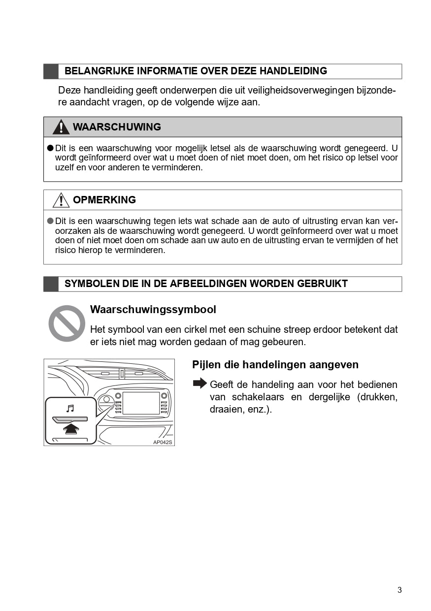 2018-2019 Toyota Yaris Infotainment Manual | Dutch