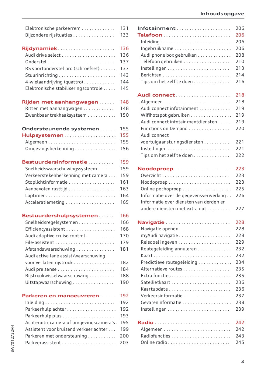 2022-2023 Audi A5 Gebruikershandleiding | Nederlands