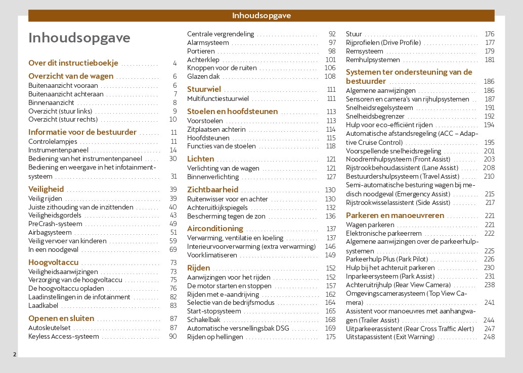 2024 Cupra Formentor Owner's Manual | Dutch