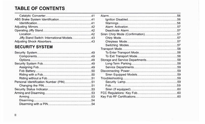 2019 Harley Davidson Touring Owner's Manual | English