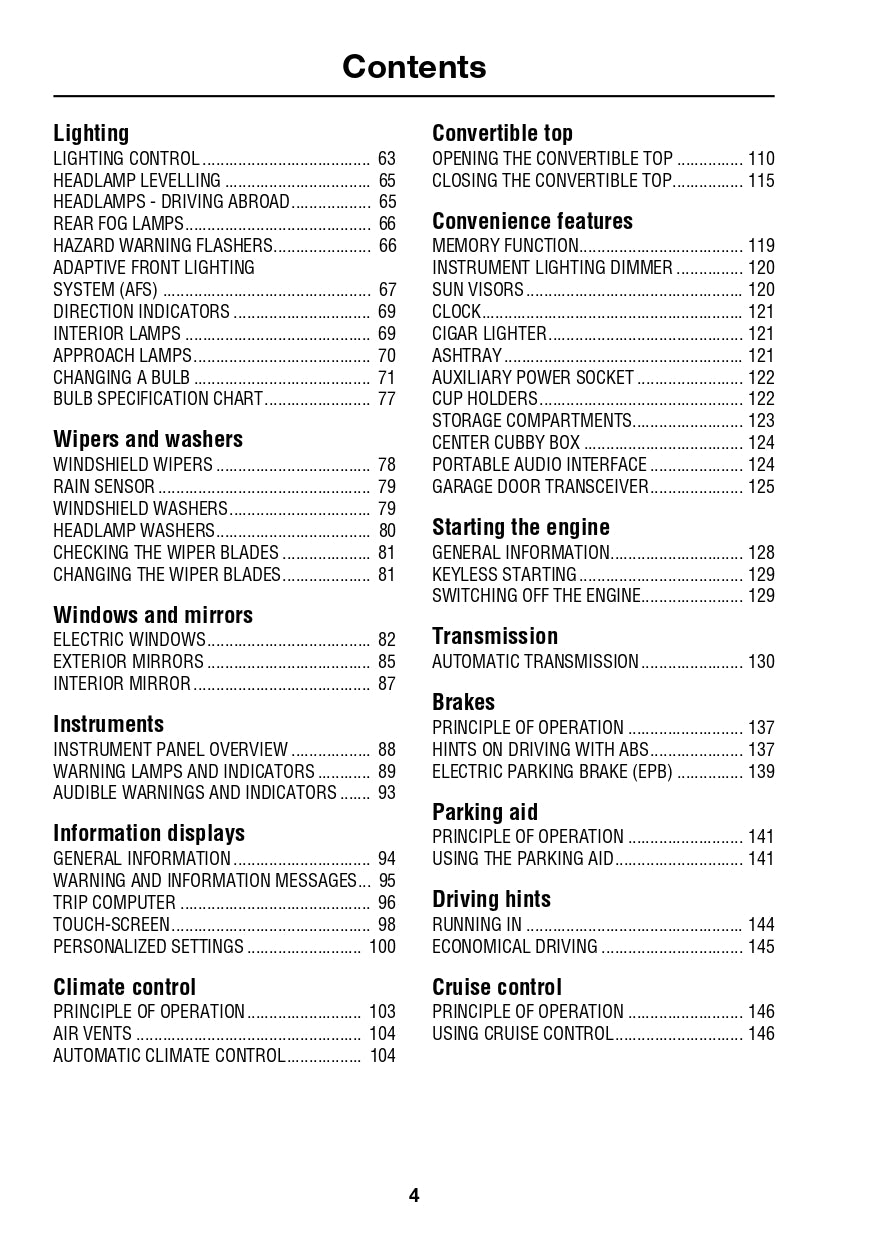 2010 Jaguar XK Owner's Manual | English