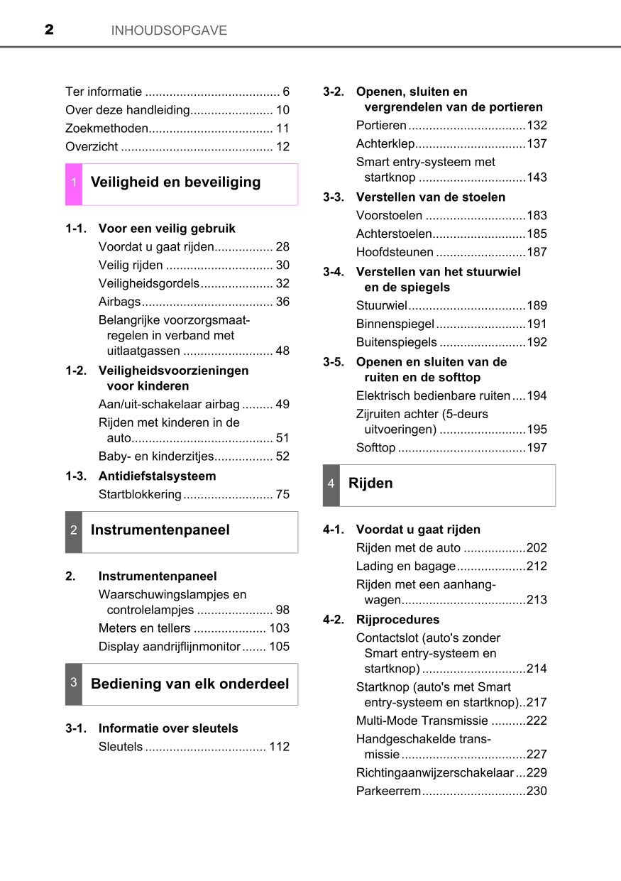 2022 Toyota Aygo Gebruikershandleiding | Nederlands