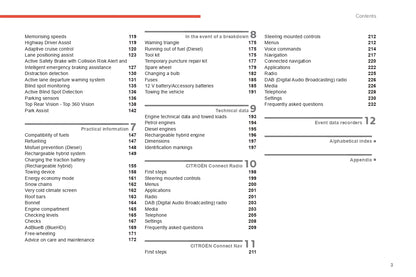 2022-2024 Citroën C5 Aircross Gebruikershandleiding | Engels