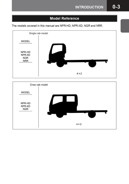 2015 Isuzu N Series Owner's Manual | English