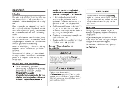 2023-2024 Fiat Doblo Owner's Manual | Dutch