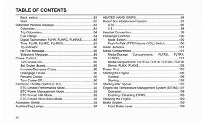 2019 Harley Davidson Touring Owner's Manual | English