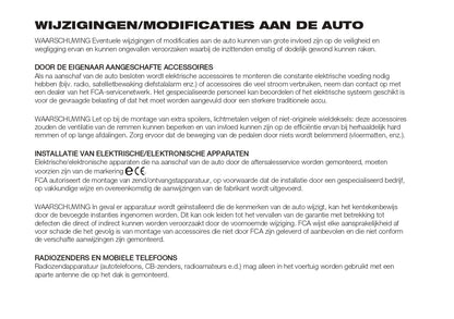 2022-2023 Fiat Tipo Owner's Manual | Dutch