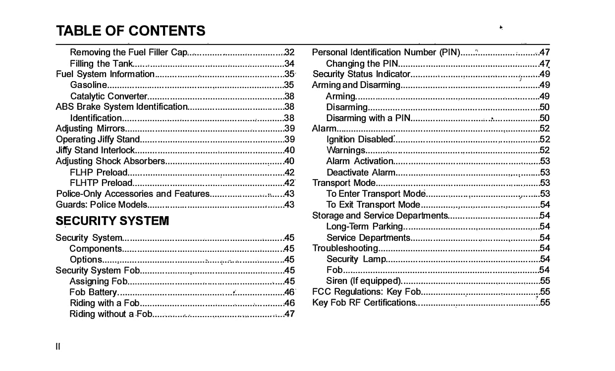 2019 Harley-Davidson Police Models Owner's Manual | English