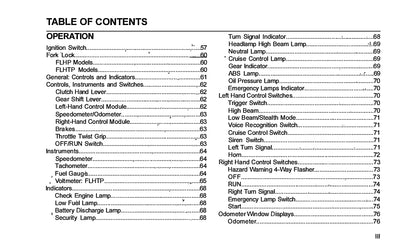 2019 Harley-Davidson Police Models Owner's Manual | English