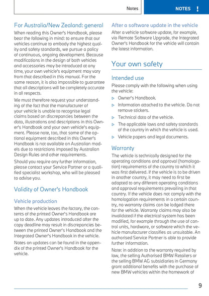 2023 BMW X1 PHEV Owner's Manual | English