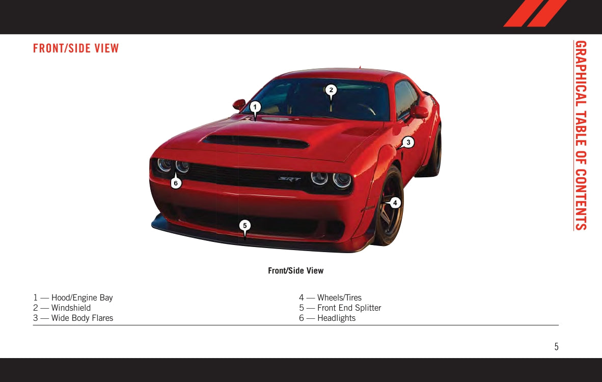 2018 Dodge Challenger Demon Owner's Manual | English