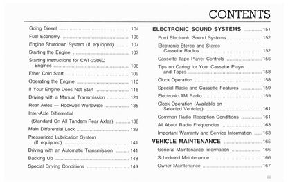 1997 Ford L-Series Gebruikershandleiding | Engels