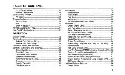 2023 Harley-Davidson Touring Owner's Manual | English