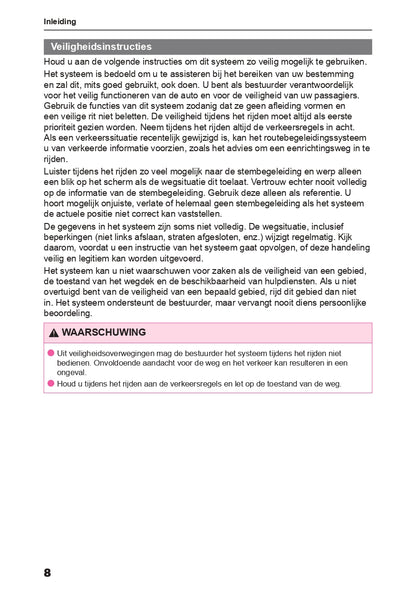 2024 Toyota Aygo X Infotainment Manual | Dutch