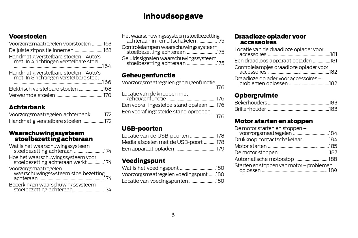 2022-2024 Ford Kuga Vignale Gebruikershandleiding | Nederlands