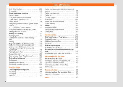 2021 Seat Arona Owner's Manual | English