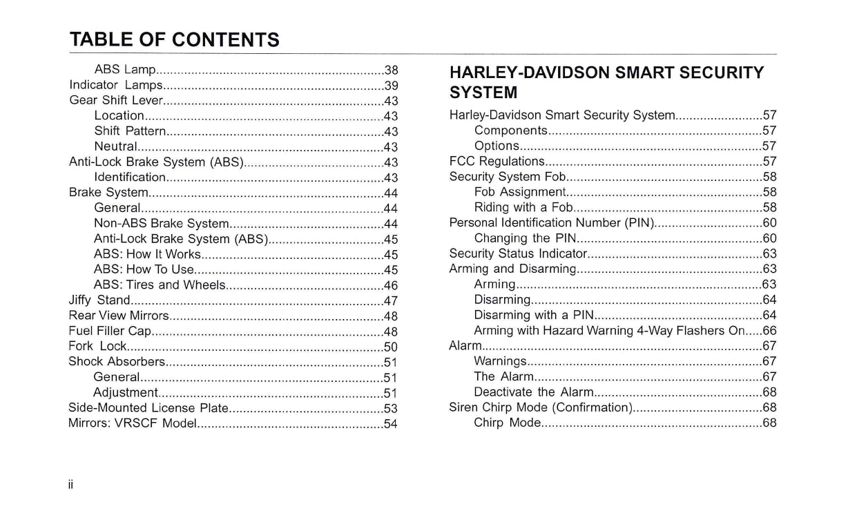 2011 Harley-Davidson VRSC Owner's Manual | English