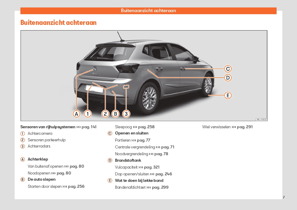 2024 Seat Ibiza Owner's Manual | Dutch