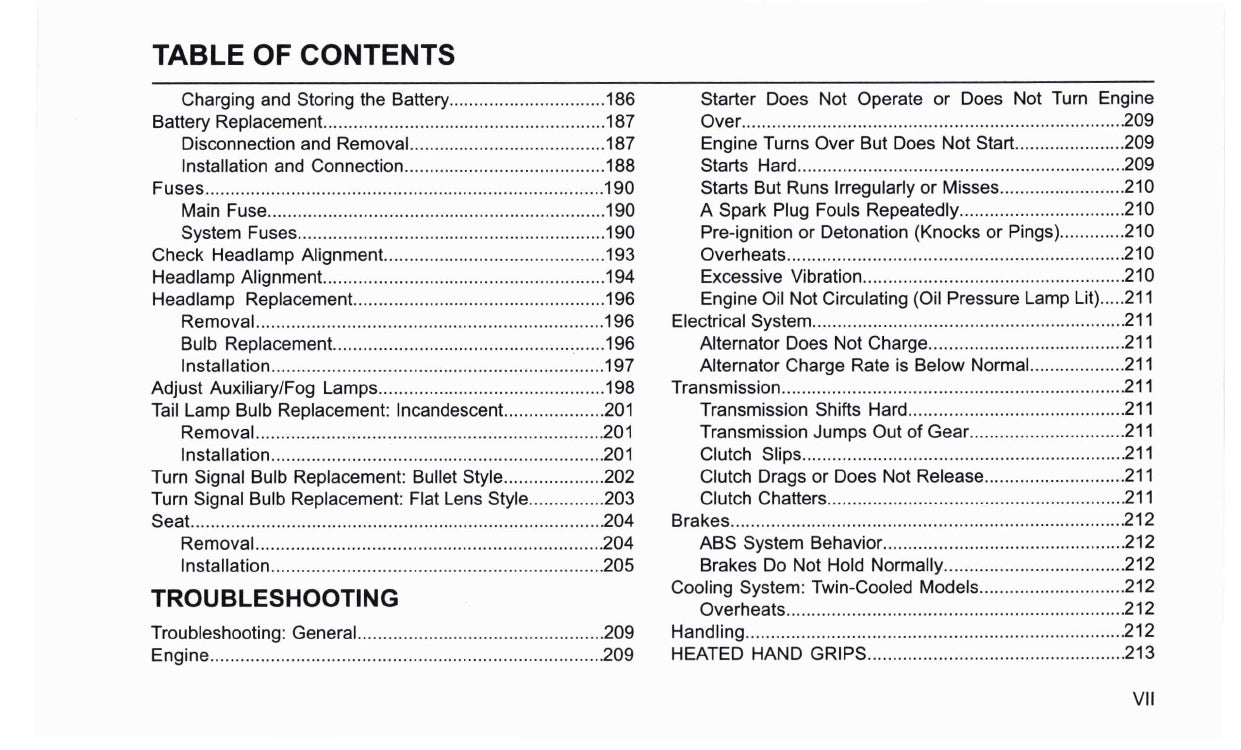 2019 Harley Davidson Touring Owner's Manual | English