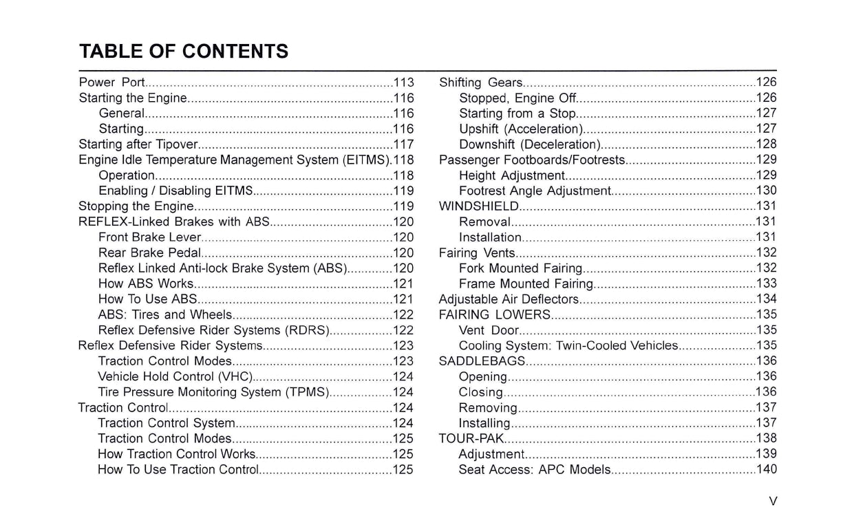 2021 Harley-Davidson Touring Owner's Manual | English