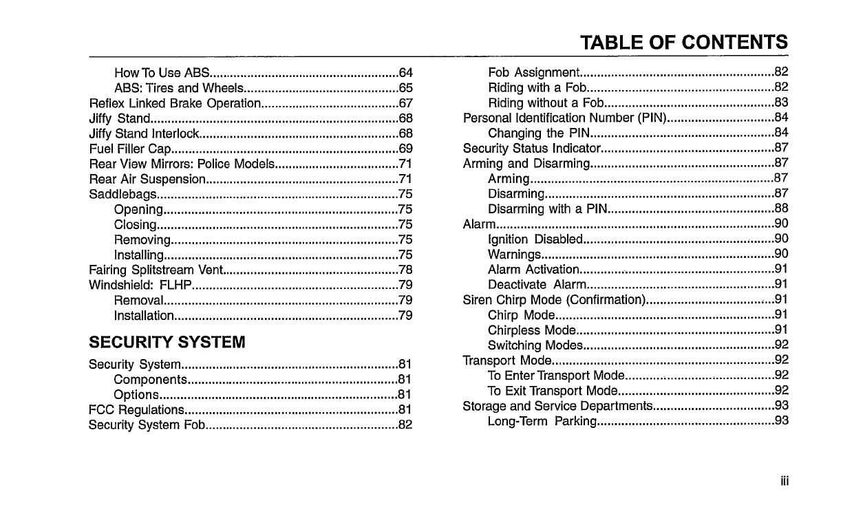 2015 Harley-Davidson Police Models Owner's Manual | English